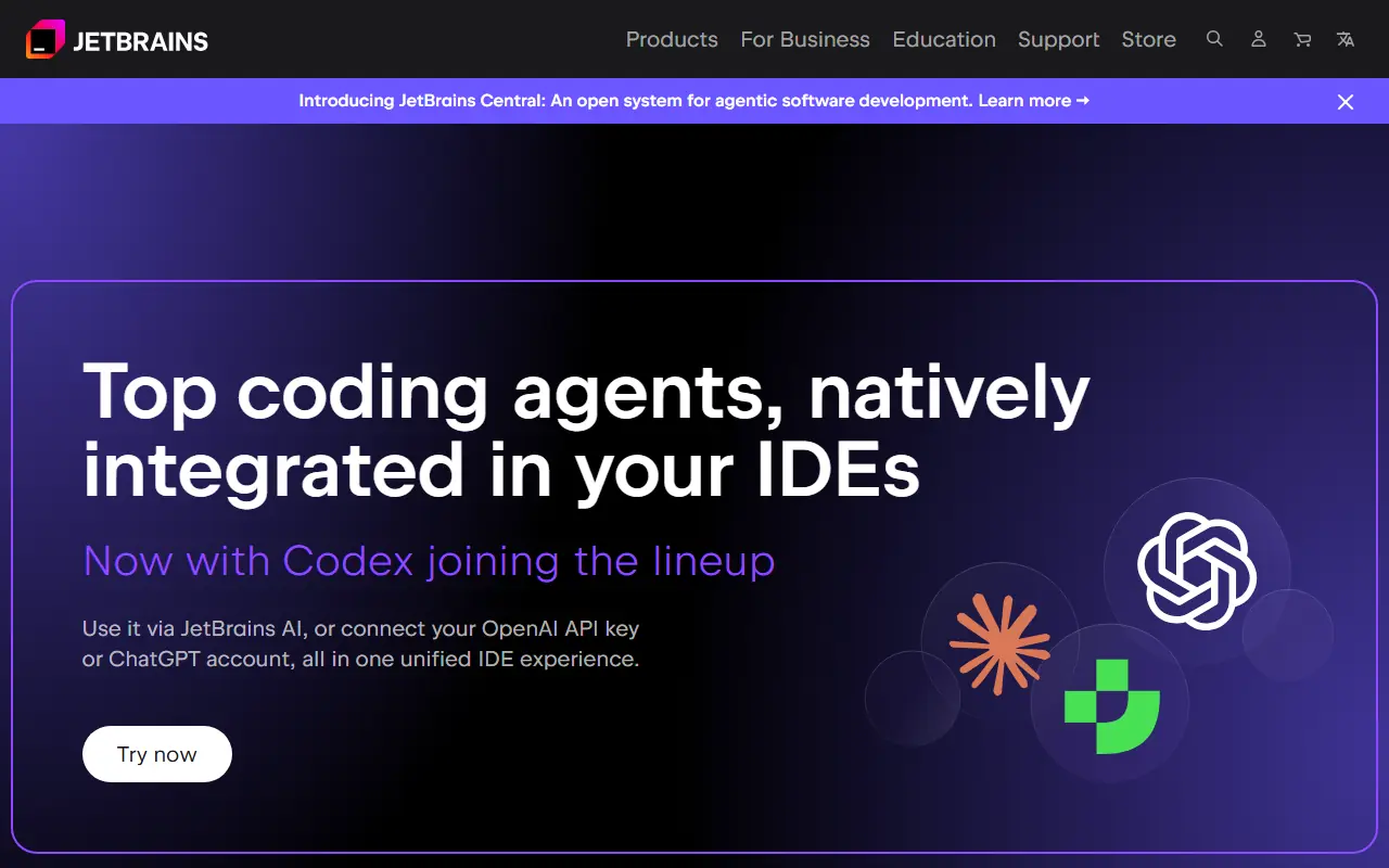 JetBrains screenshot