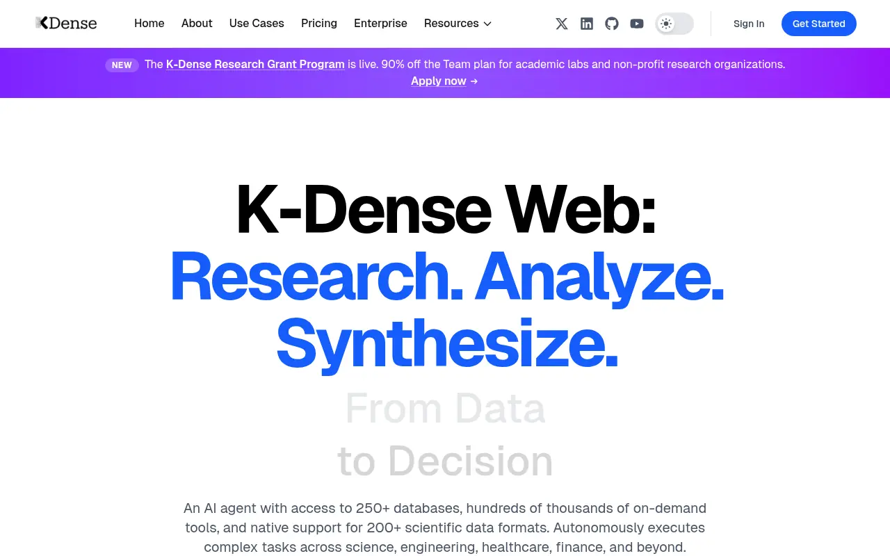 K-Dense screenshot