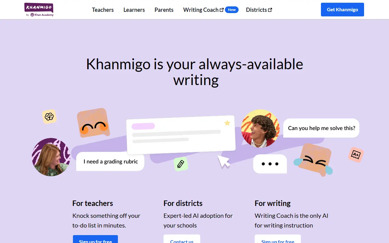 Khanmigo screenshot
