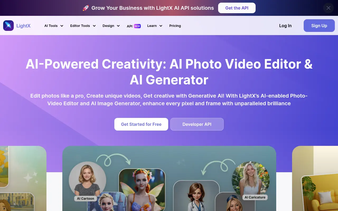 LightX Editor screenshot
