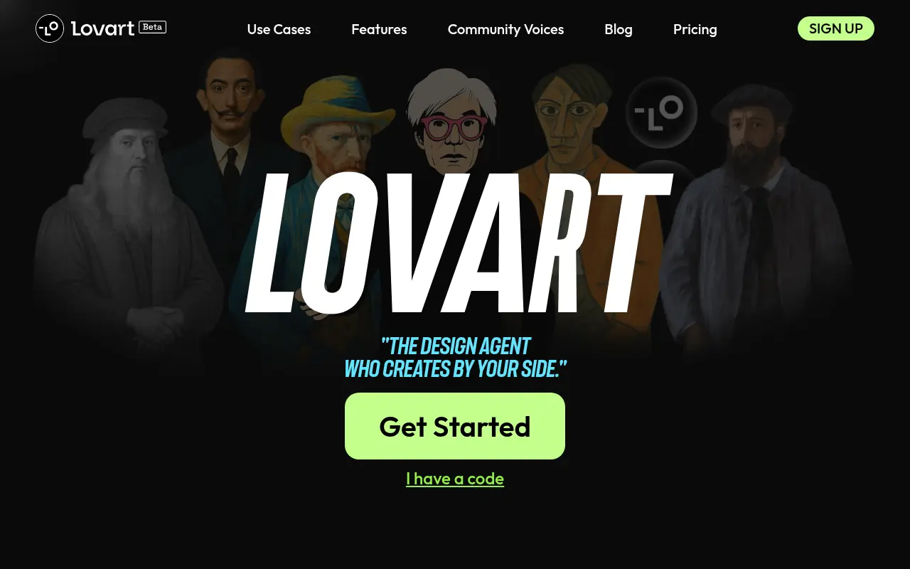 Lovart screenshot