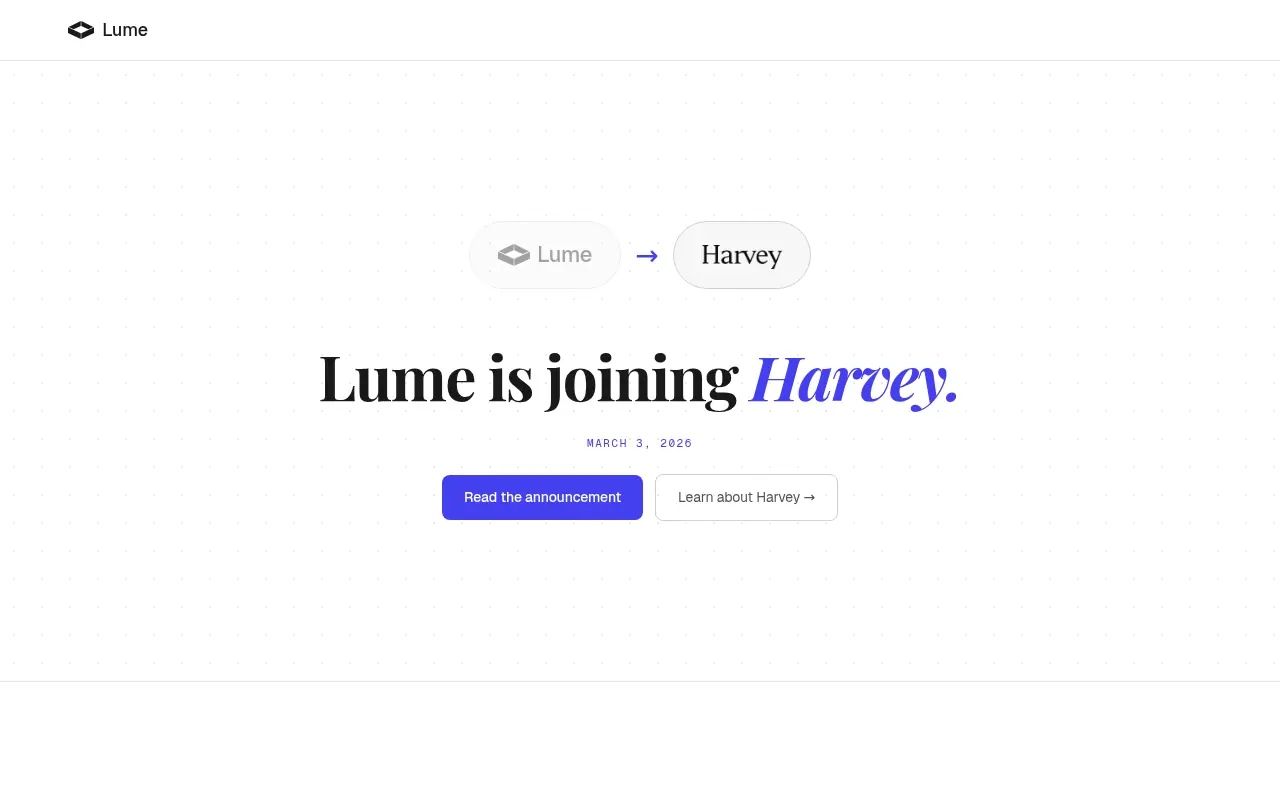 Lume AI screenshot