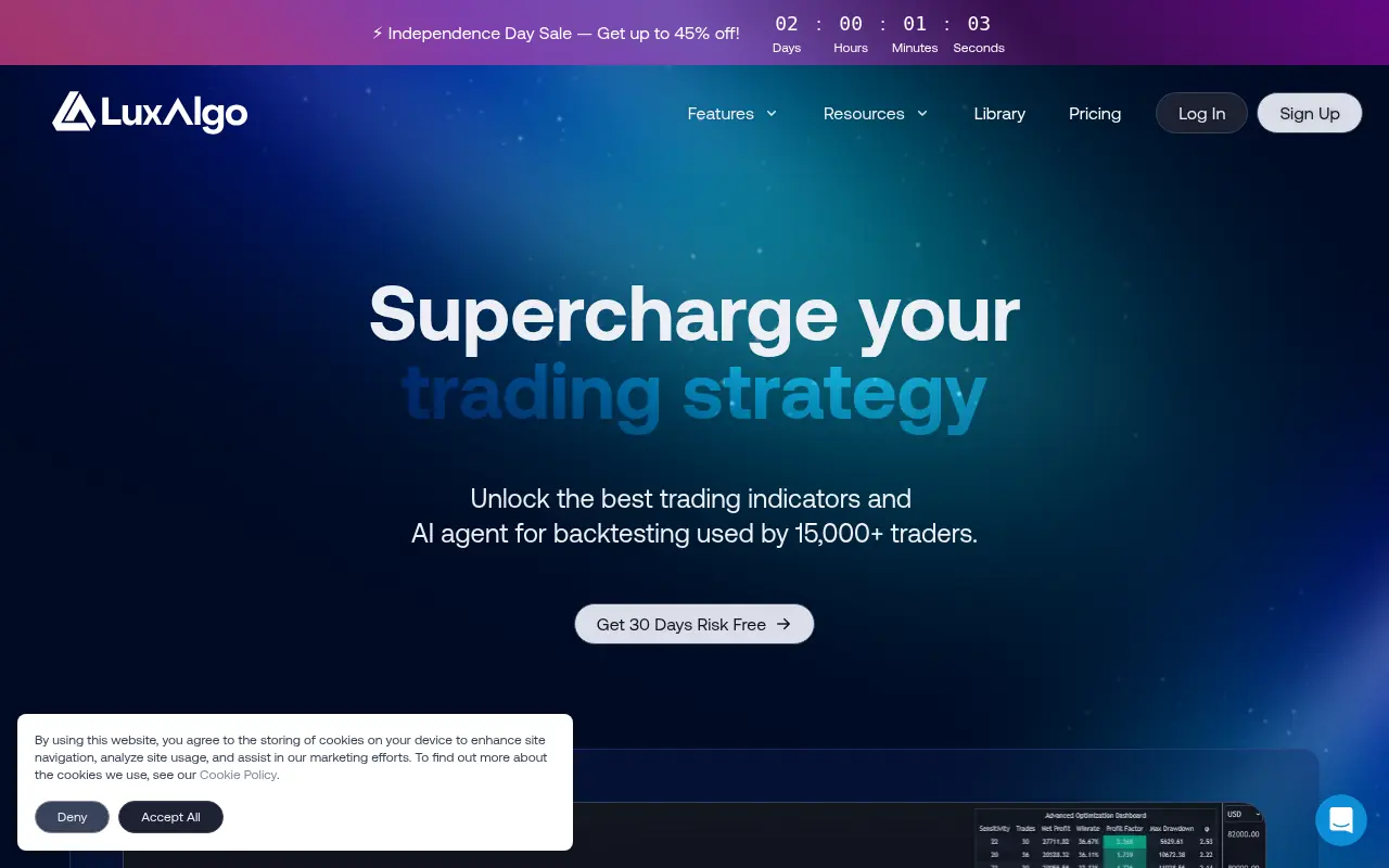 LuxAlgo screenshot