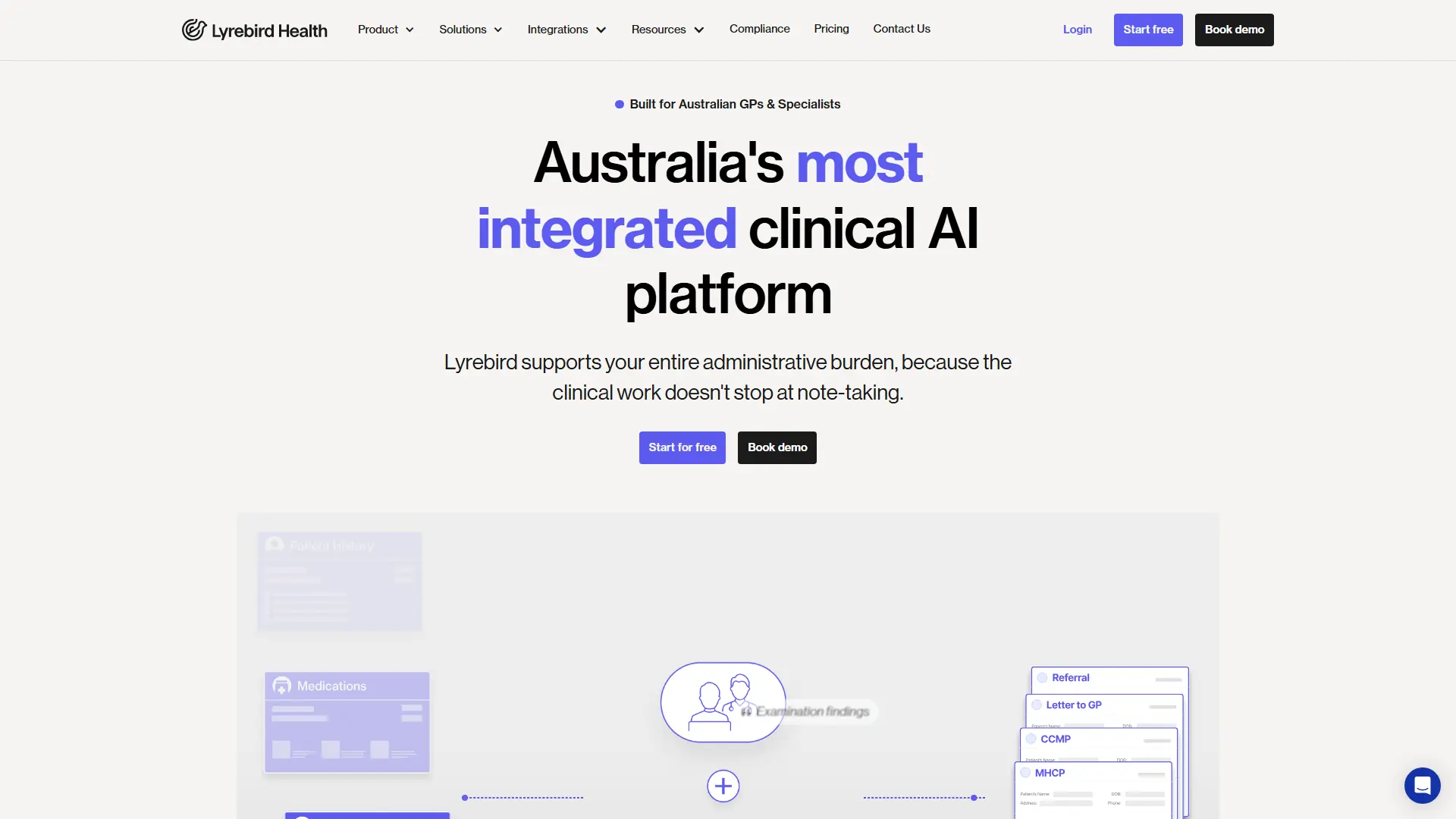 Lyrebird Health screenshot