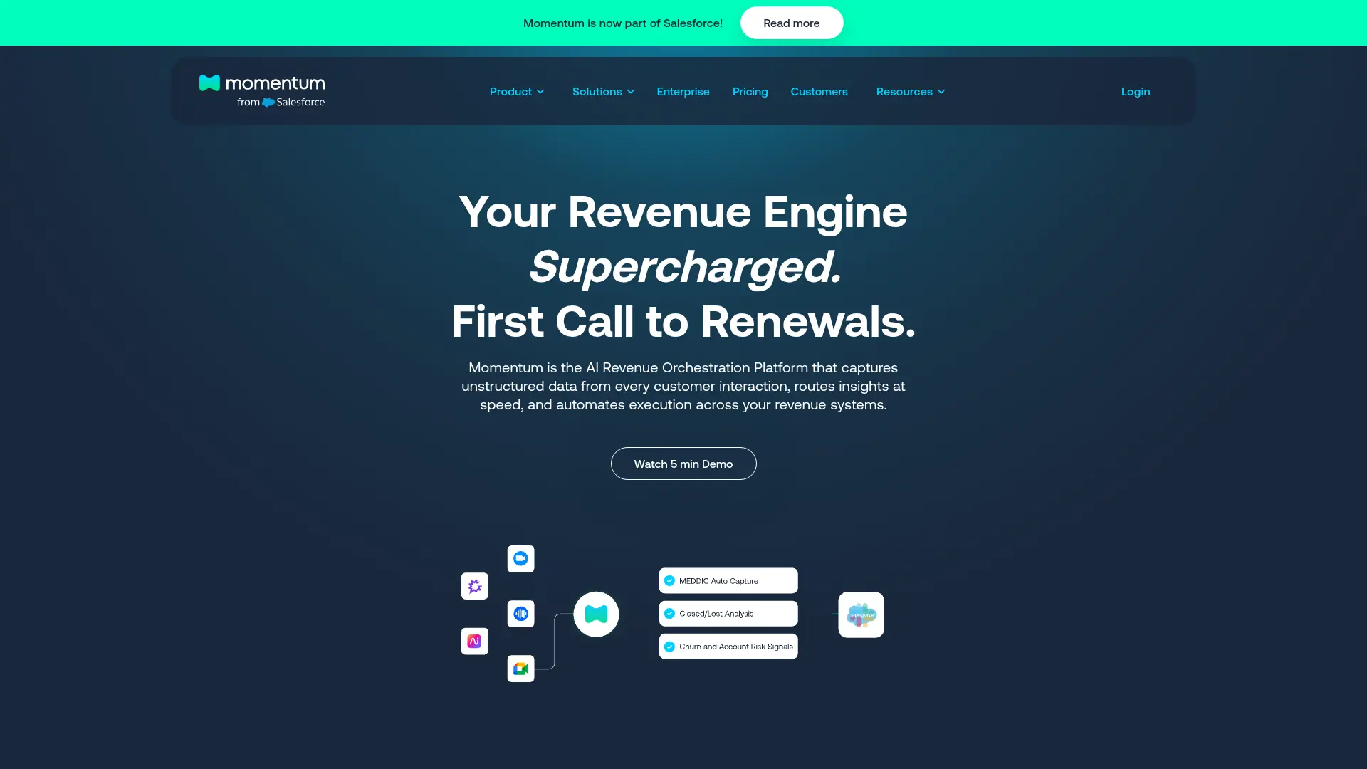 Momentum screenshot