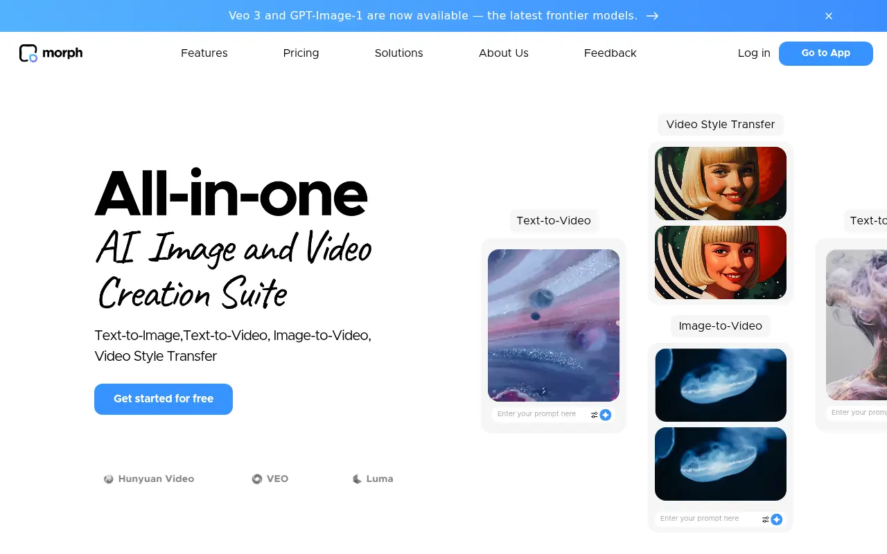 Morph Studio screenshot