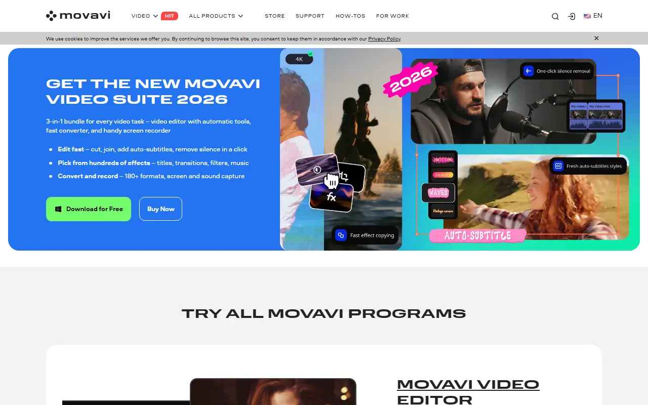 Movavi screenshot
