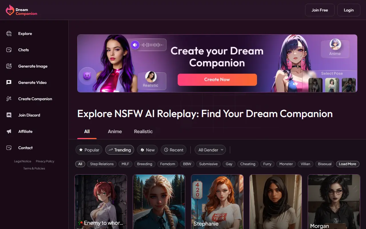 My Dream Companion screenshot