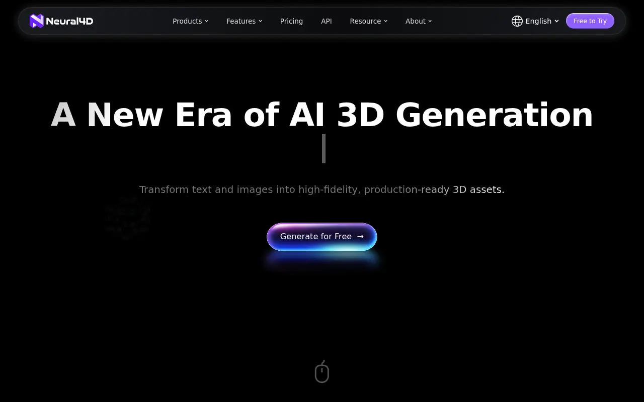 Neural4D screenshot