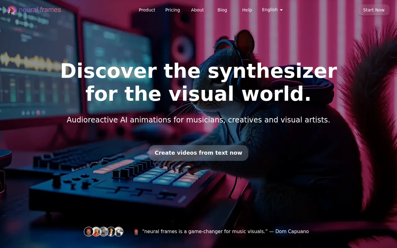 Neural Frames screenshot