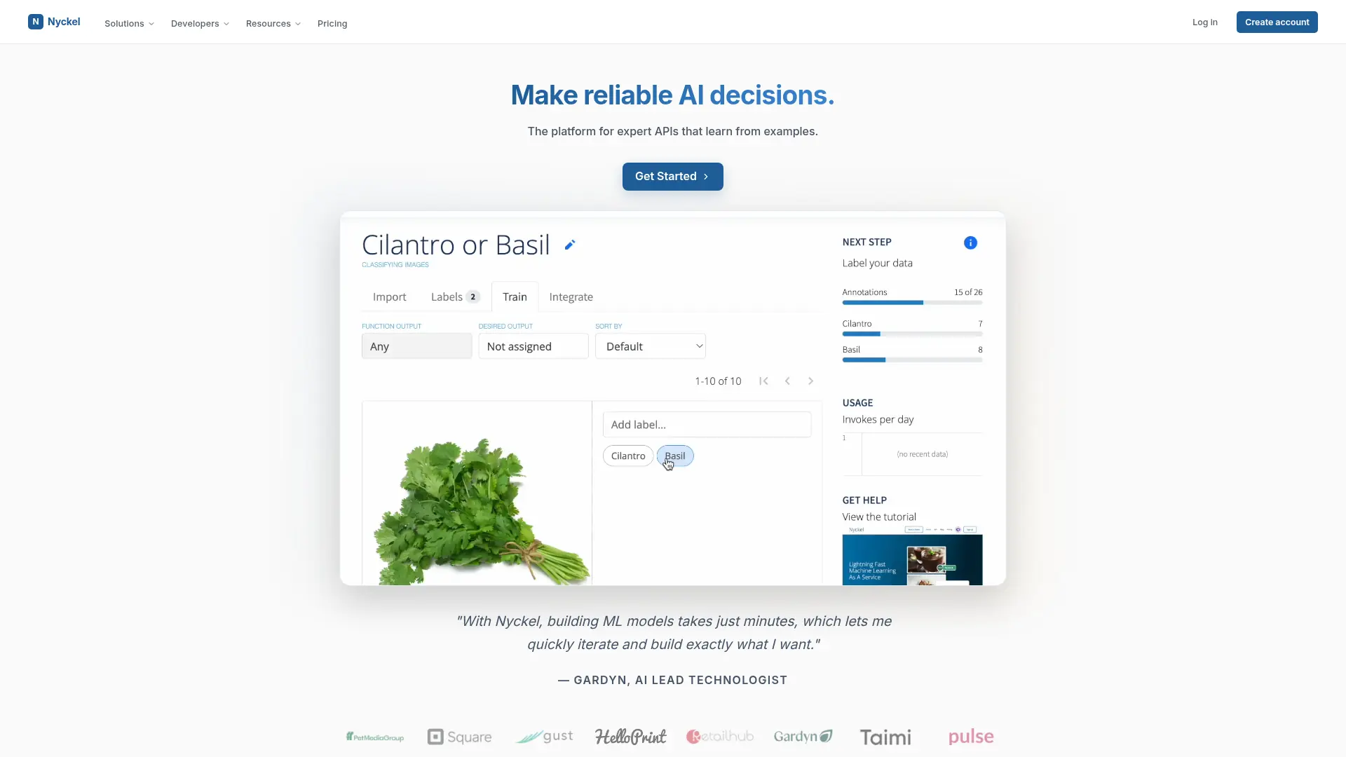 Nyckel screenshot