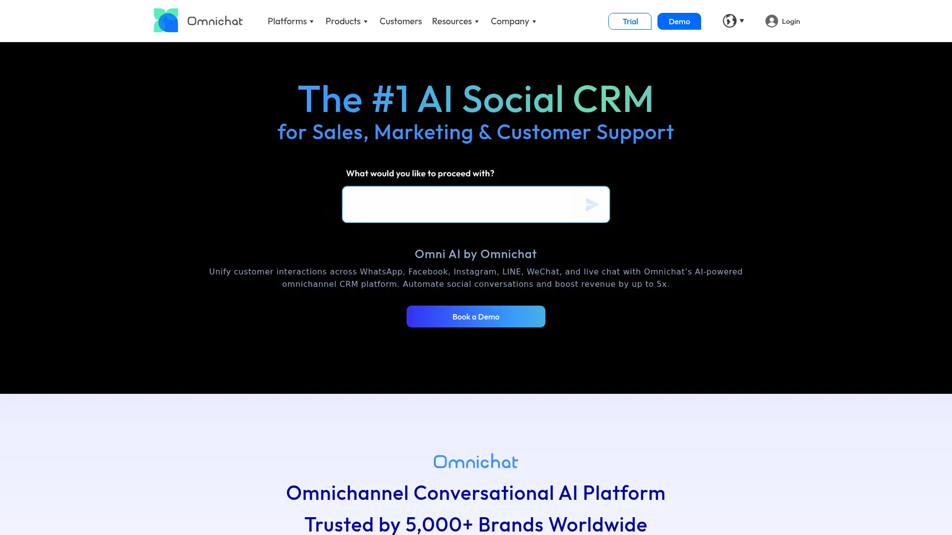 Omnichat screenshot