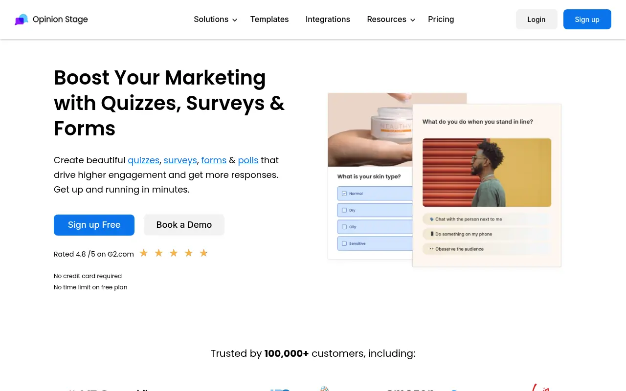 Opinion Stage screenshot