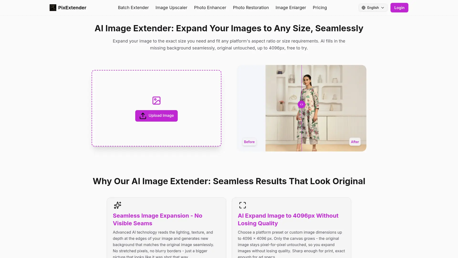PixExtender screenshot
