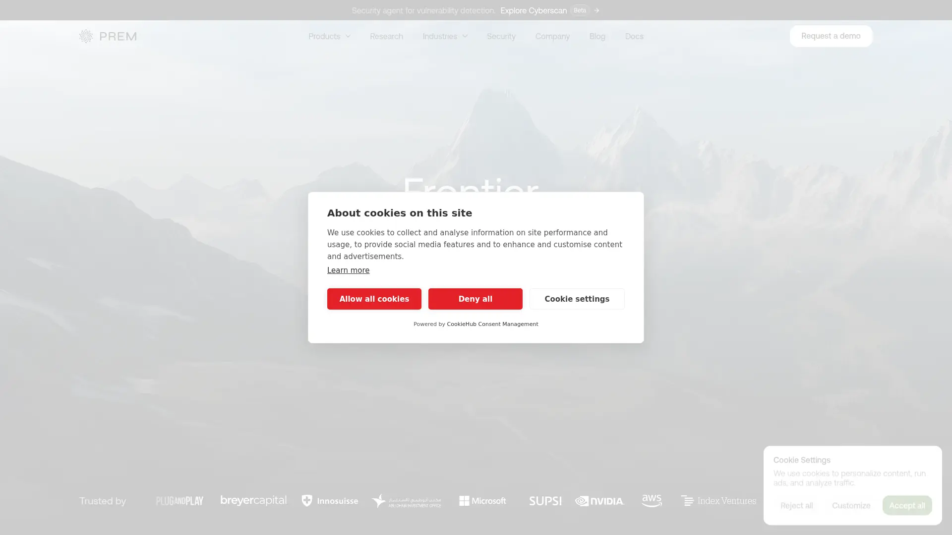 Prem screenshot