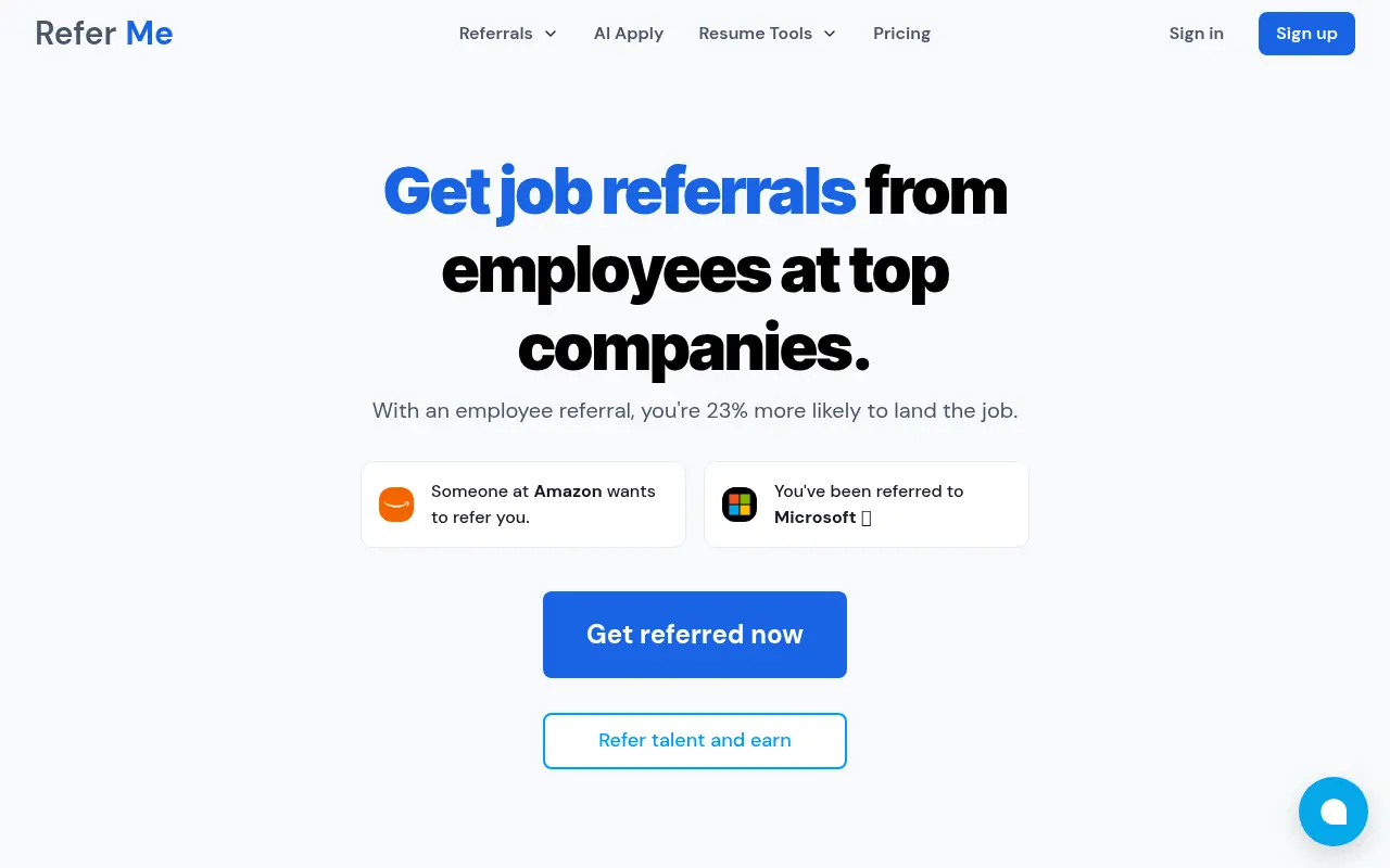 Refer Me screenshot