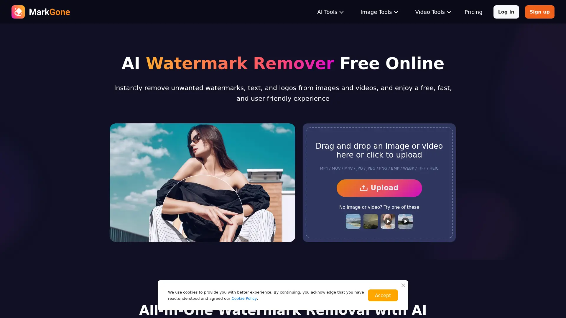 MarkGone screenshot