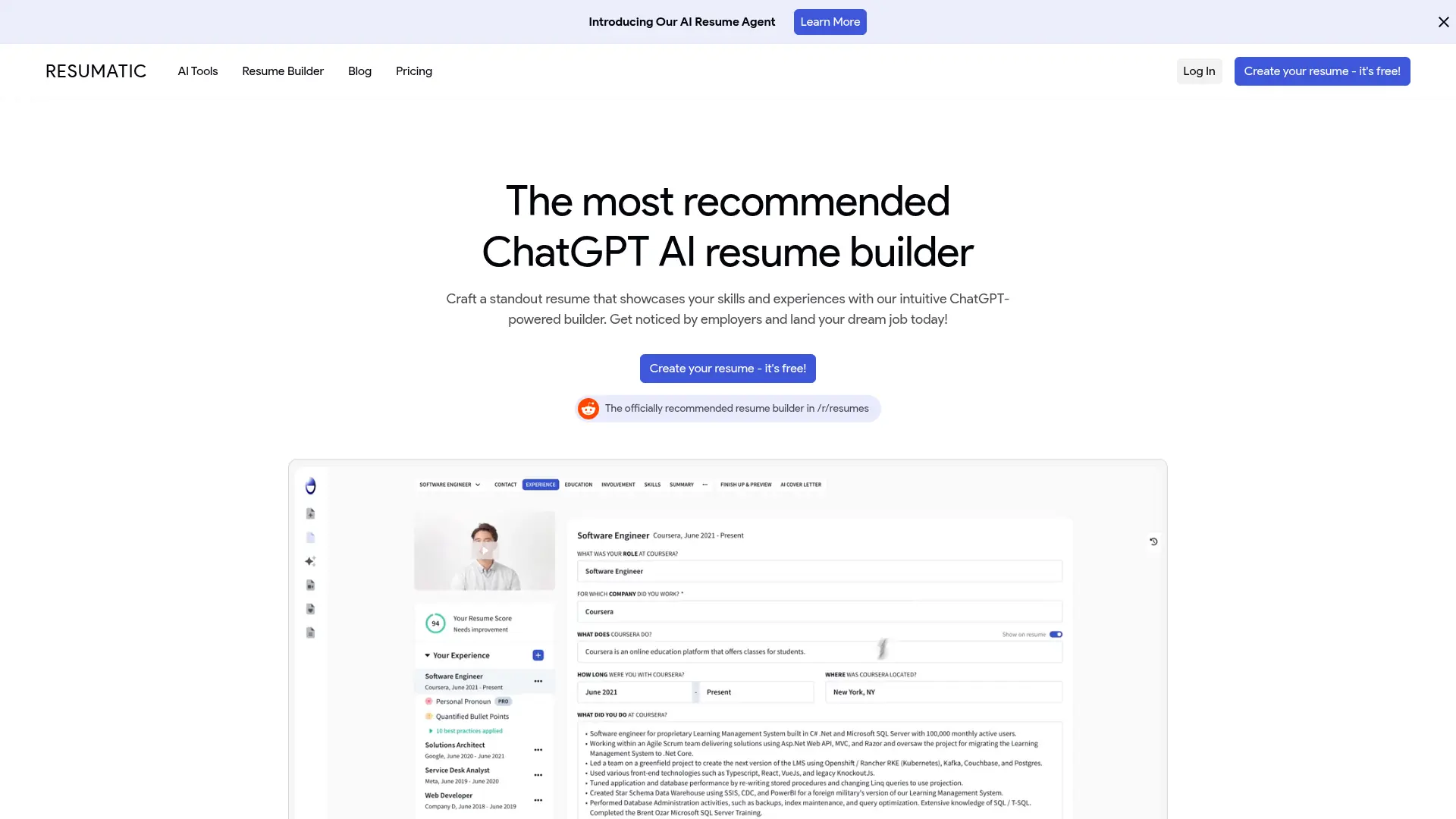 Resumatic screenshot