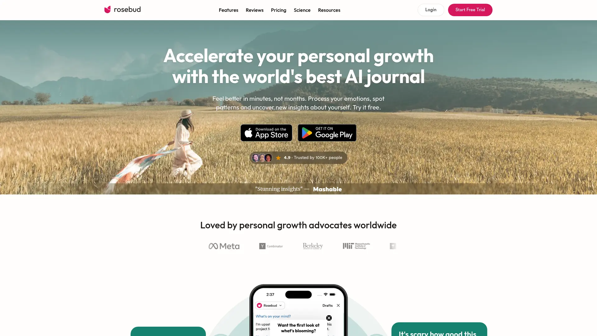 Rosebud screenshot