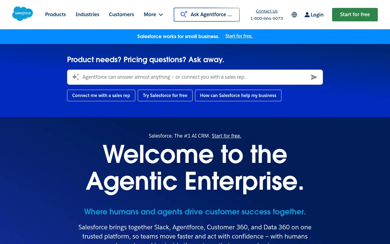 Salesforce screenshot