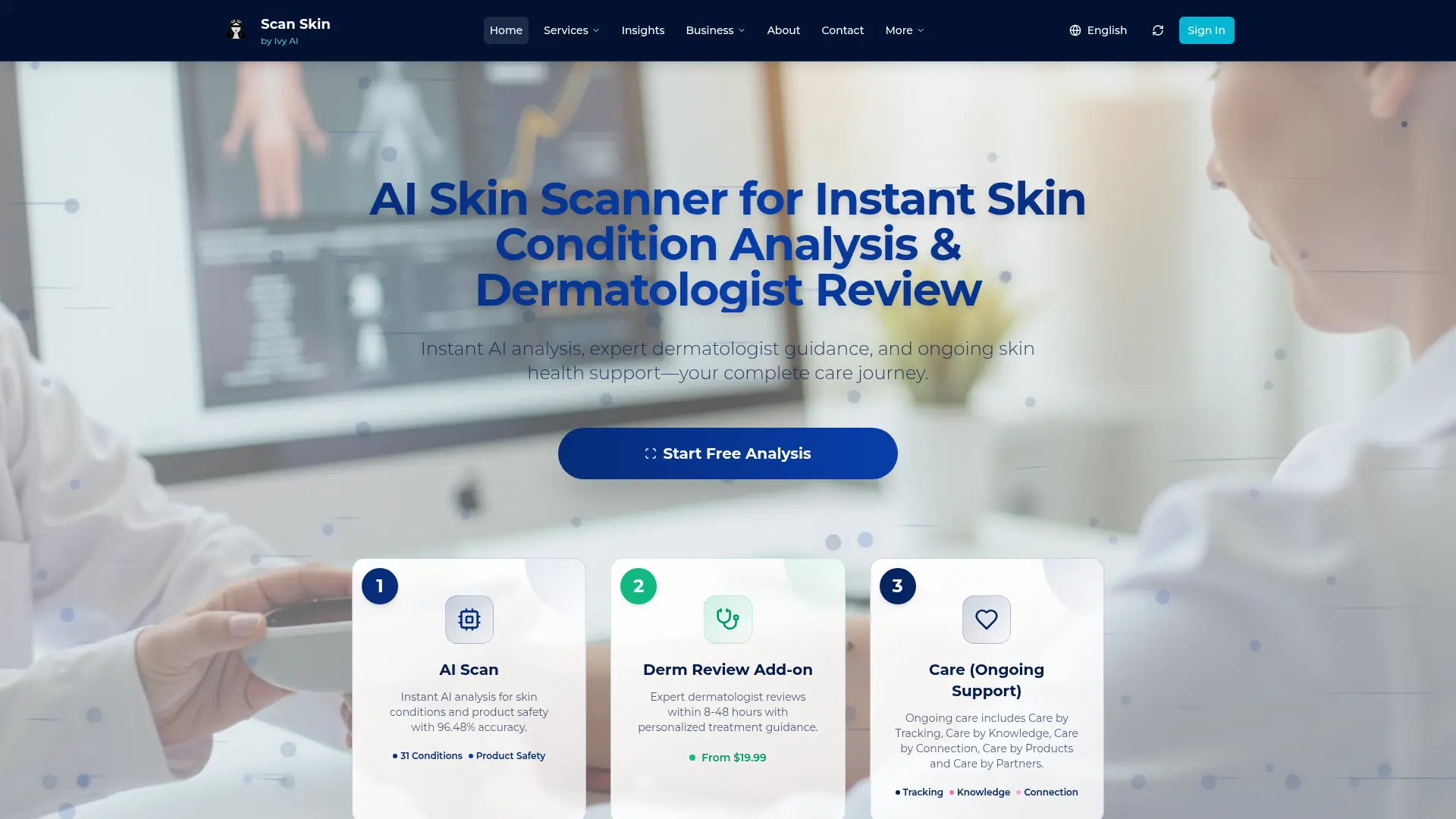ScanSkinAI screenshot