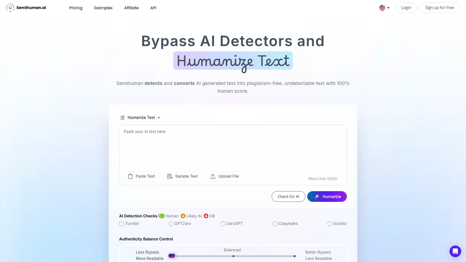 Semihuman AI screenshot