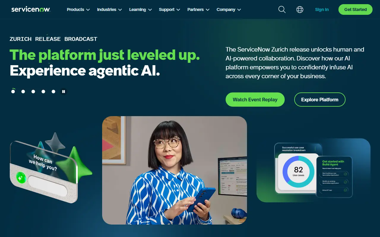 ServiceNow screenshot