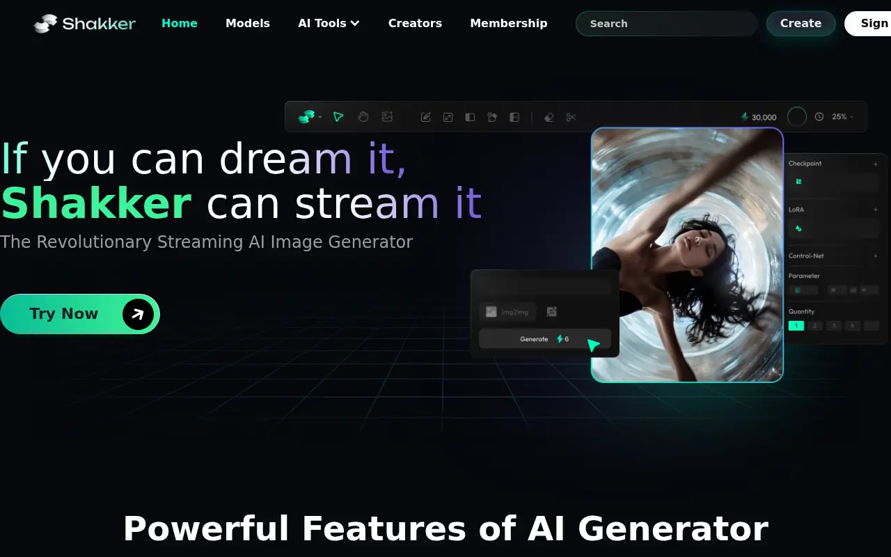 Shakker AI screenshot