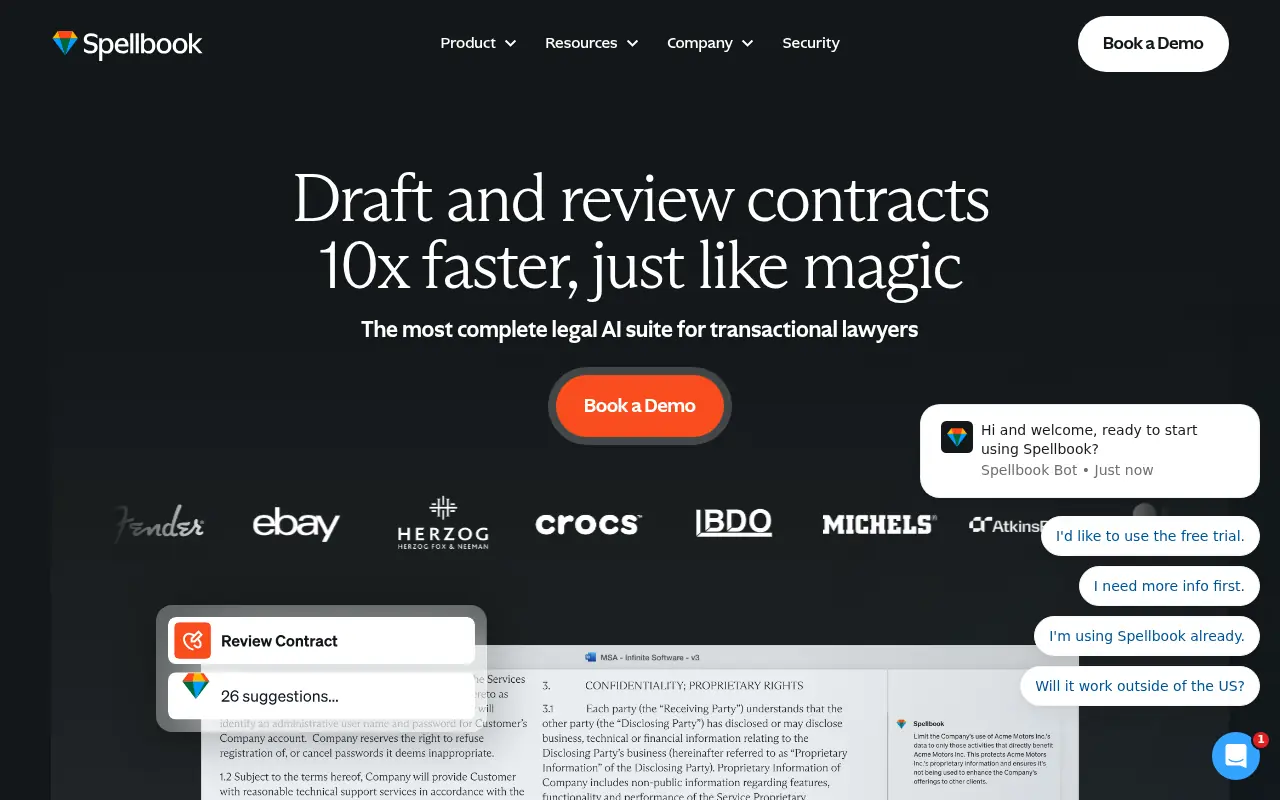 Spellbook screenshot