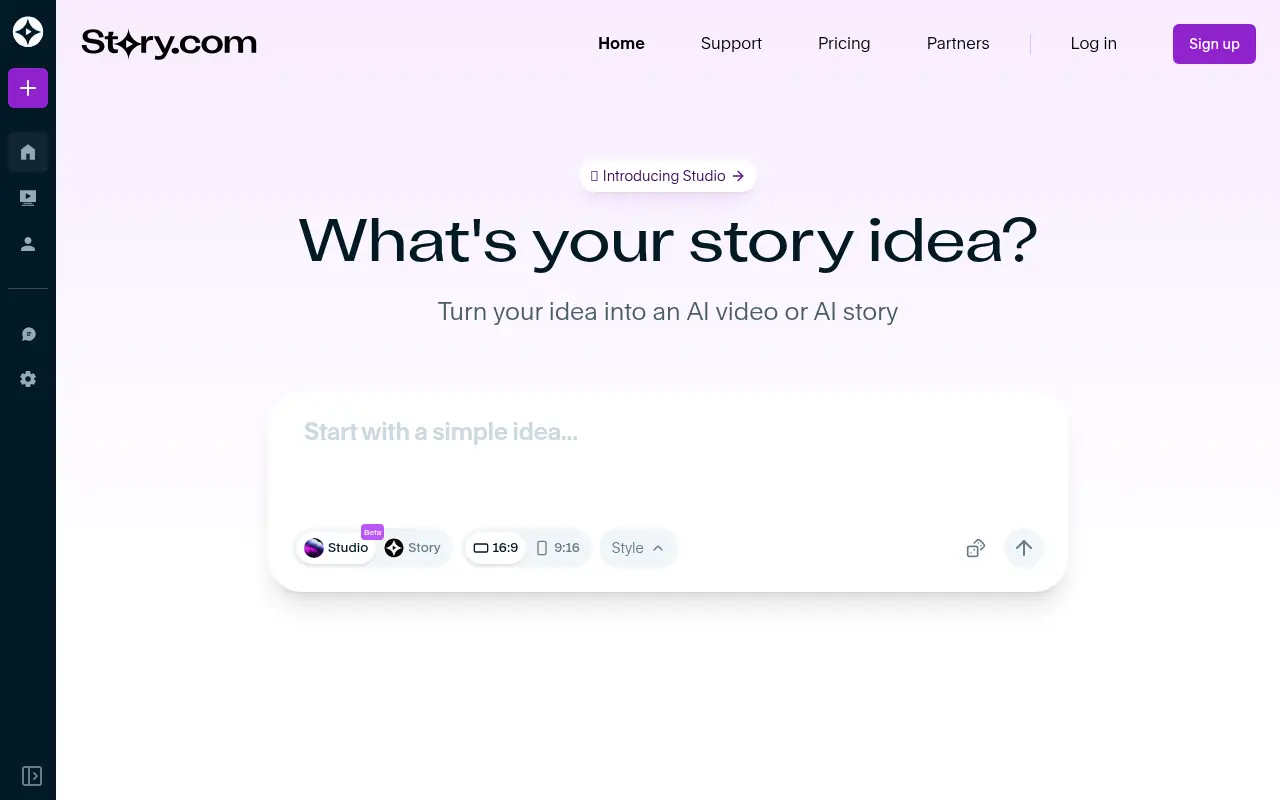 Story.com screenshot