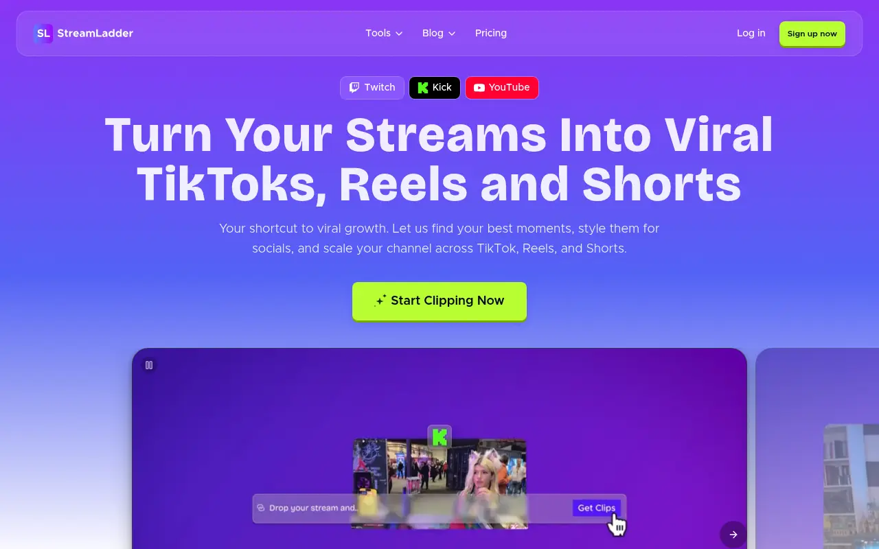 StreamLadder screenshot