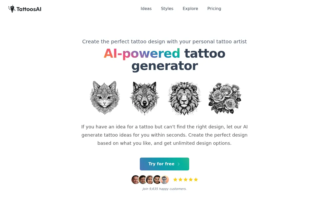 TattoosAI screenshot