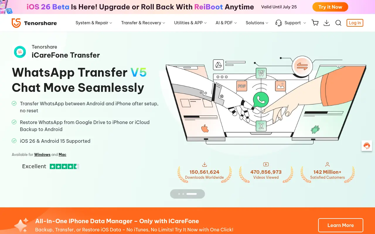 Tenorshare screenshot