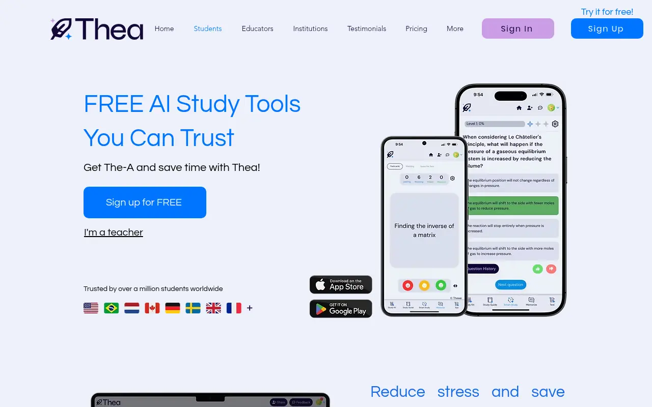 Thea Study screenshot