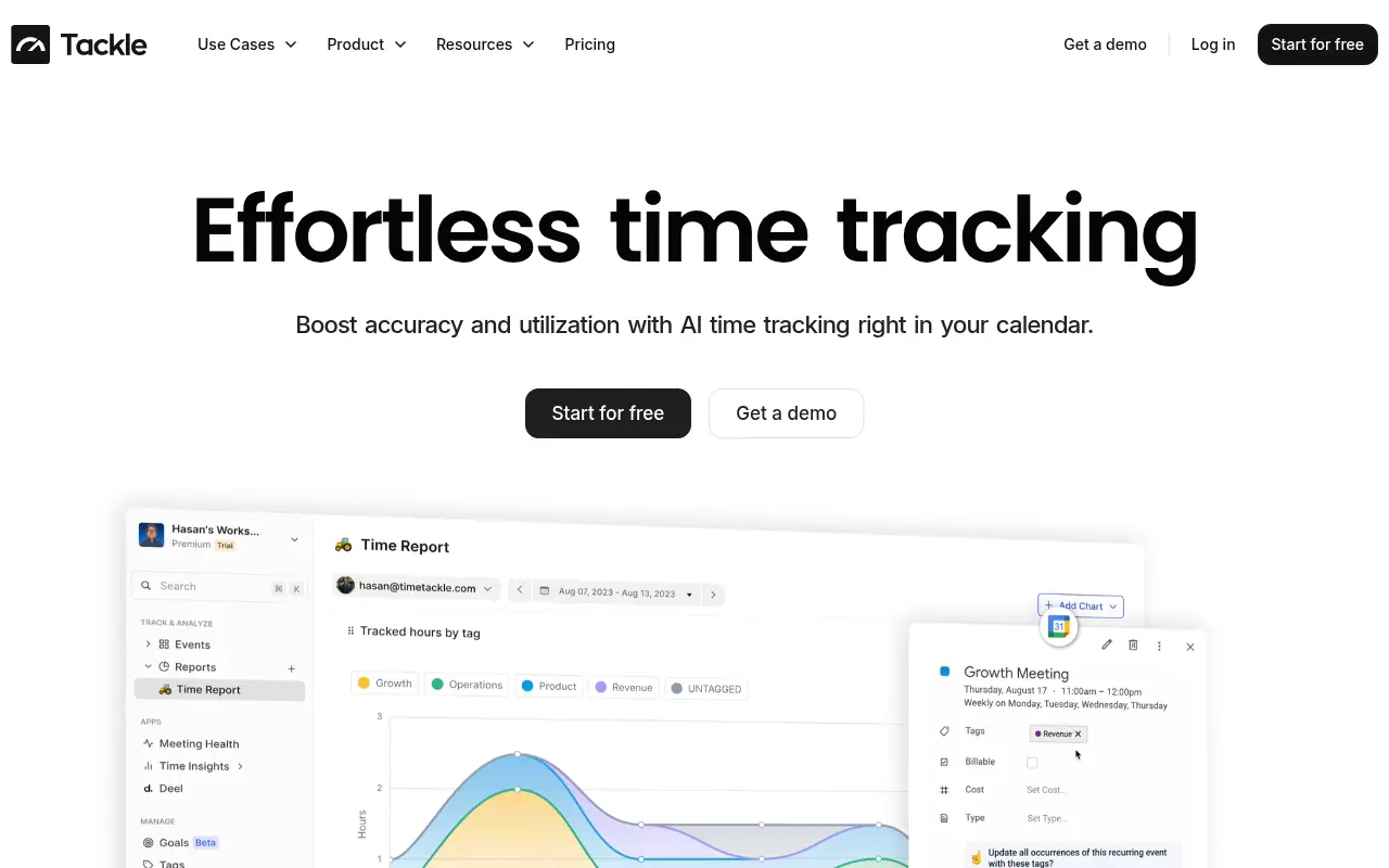 TimeTackle (Tackle) screenshot