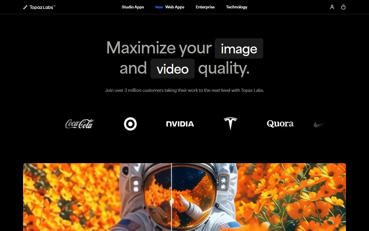 Topaz Labs screenshot