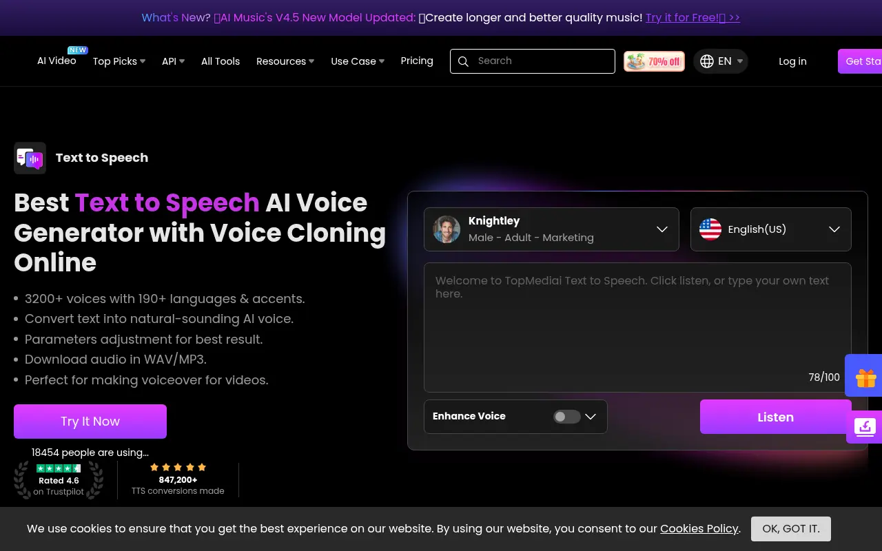 TopMediai screenshot