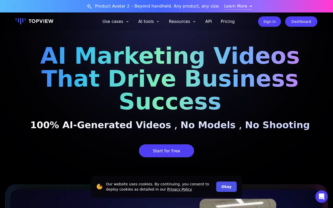 Topview AI screenshot