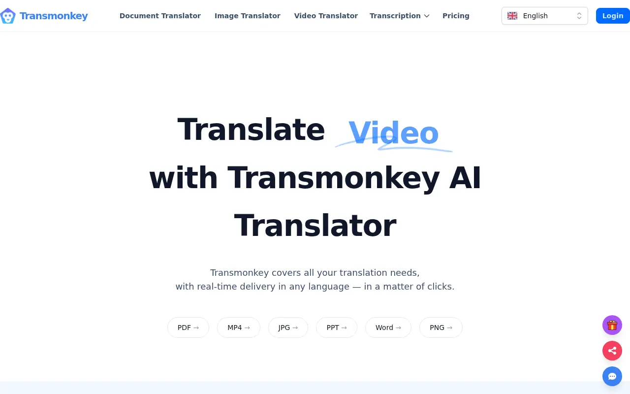 TransMonkey screenshot
