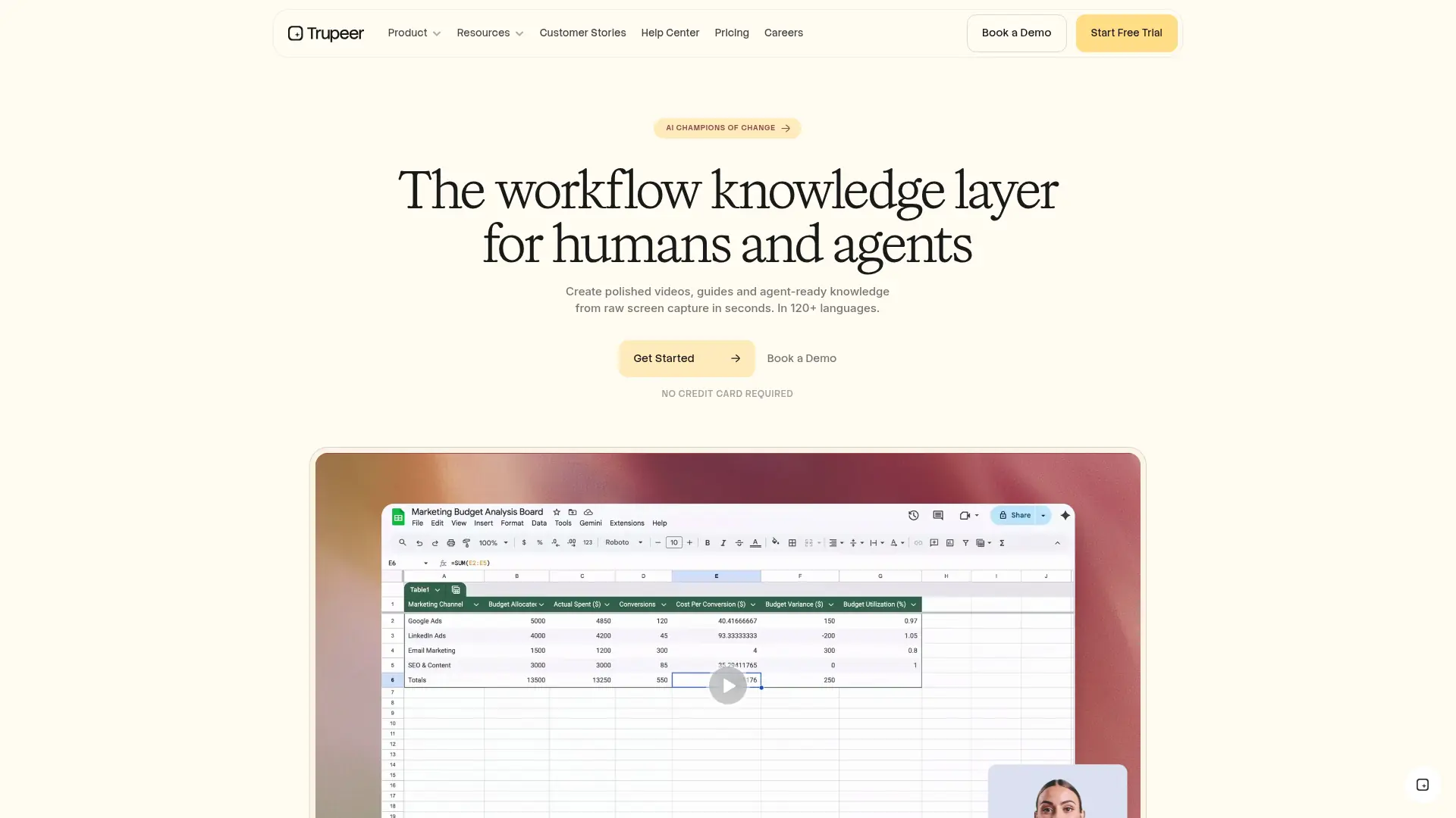Trupeer AI screenshot