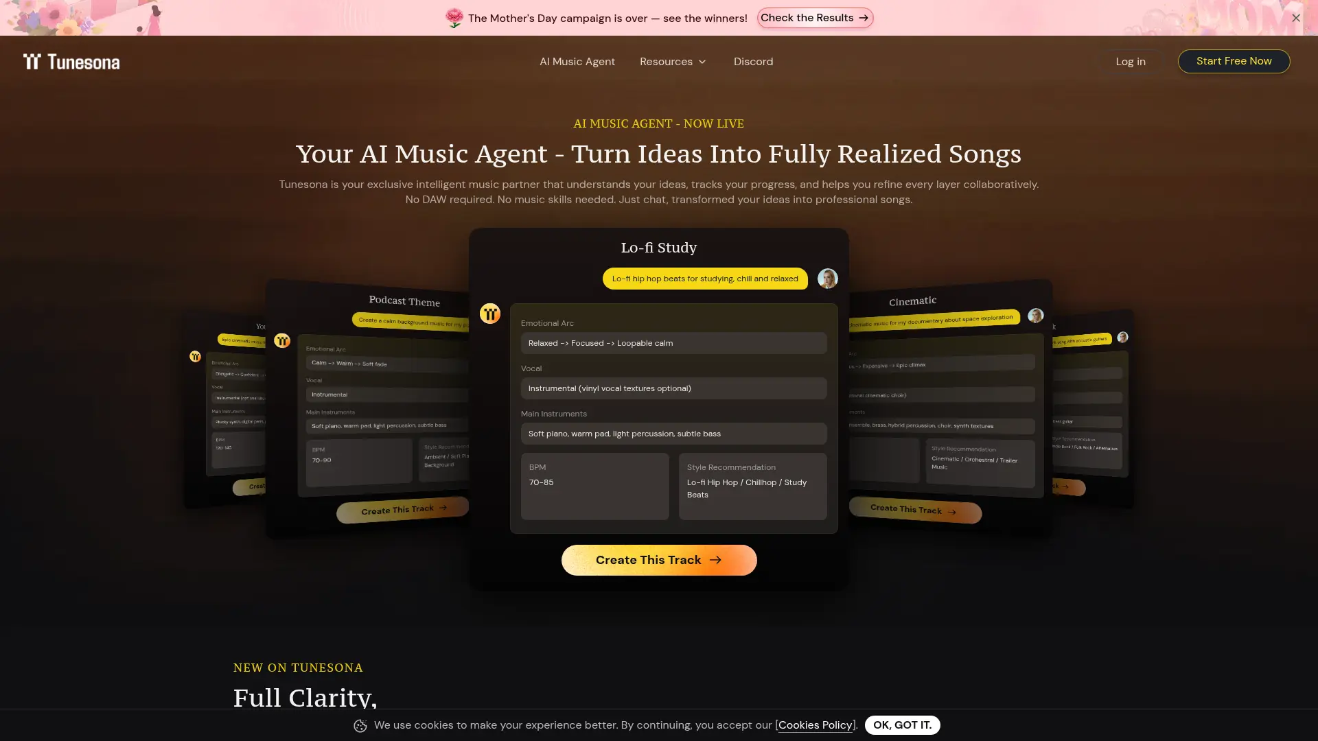 Tunesona screenshot