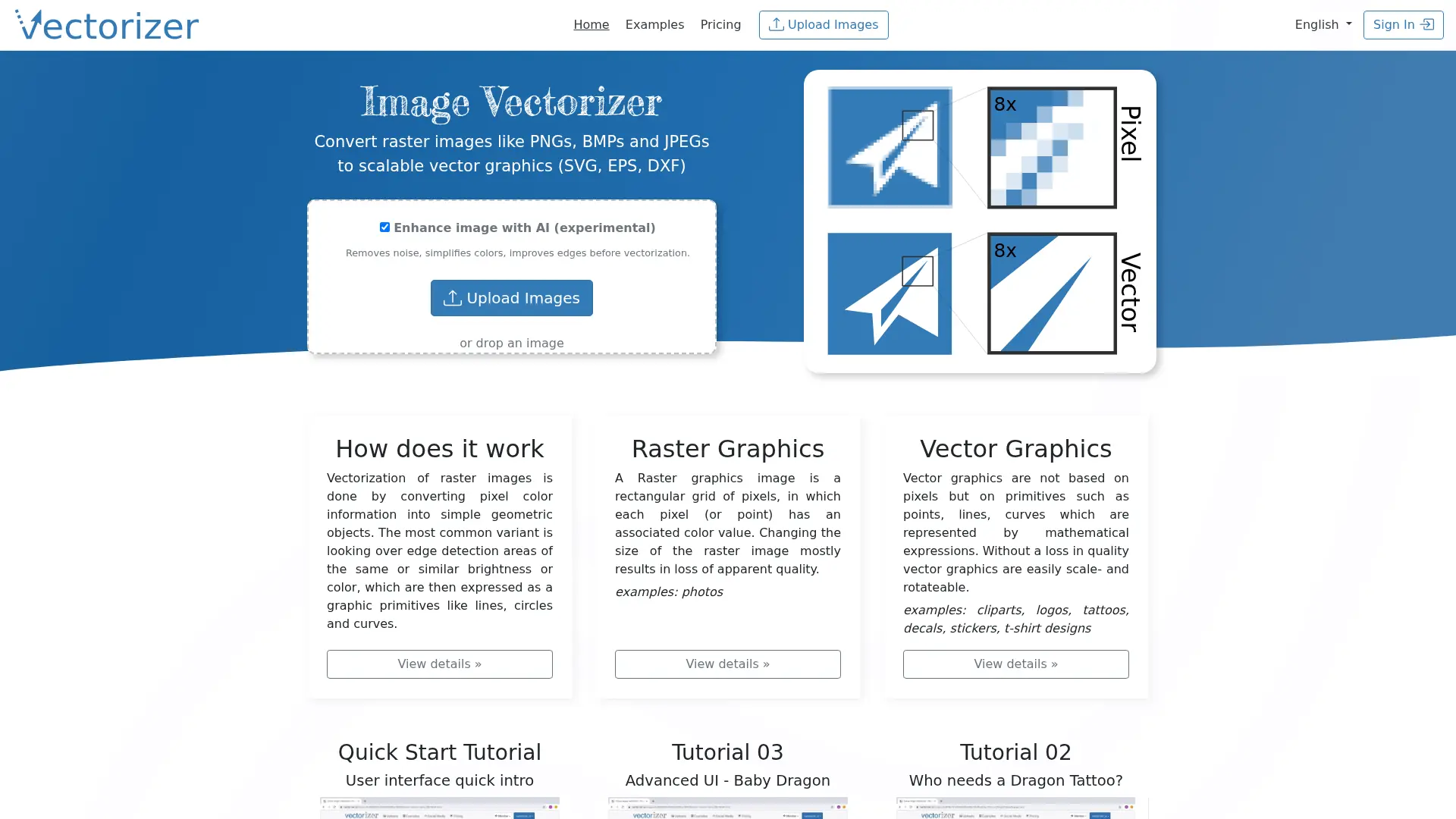 Vectorizer.io screenshot
