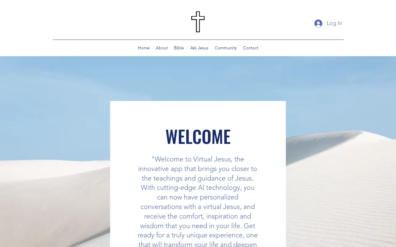 Virtual Jesus screenshot
