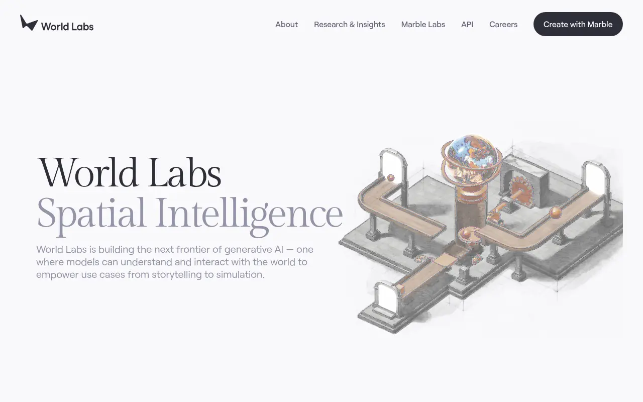 World Labs screenshot