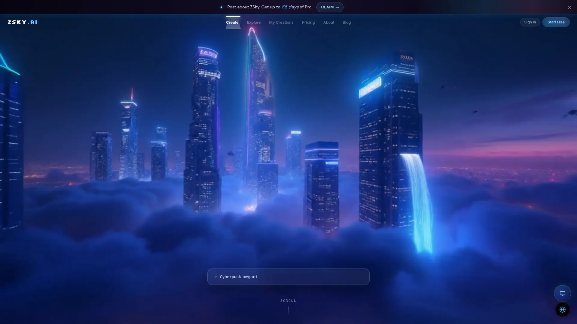 ZSky AI screenshot